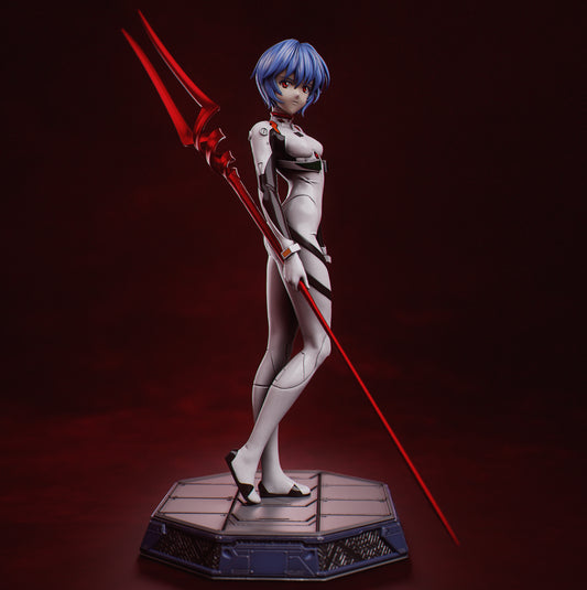 Rei Ayanami (Neon Genesis Evangelion) - Fan Art - 3D Print Model Kit - 1:6 Scale