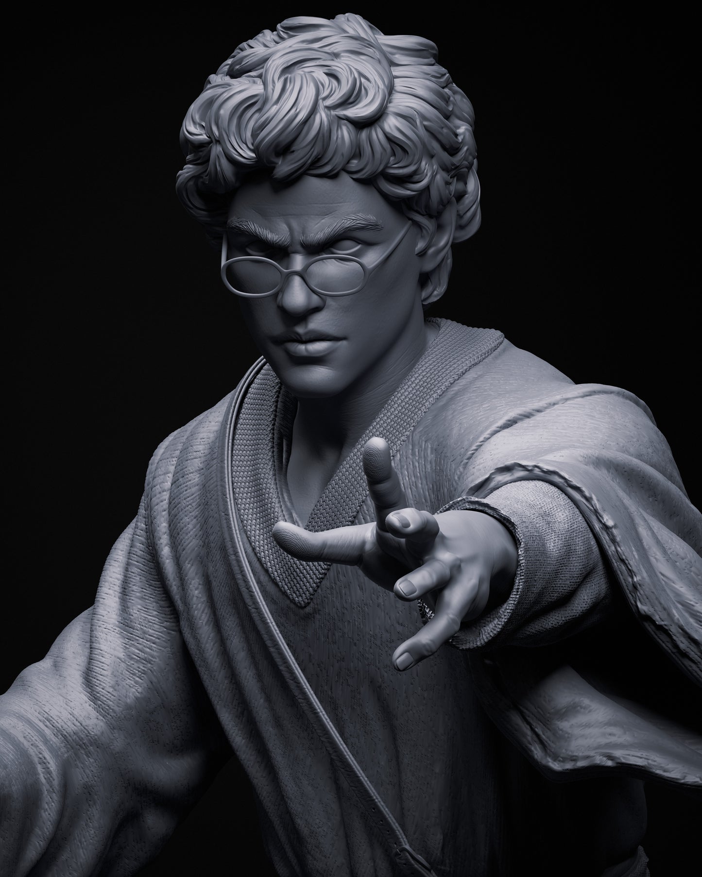 Presto- 3D Printed Statue - 6 Scale Model Kit