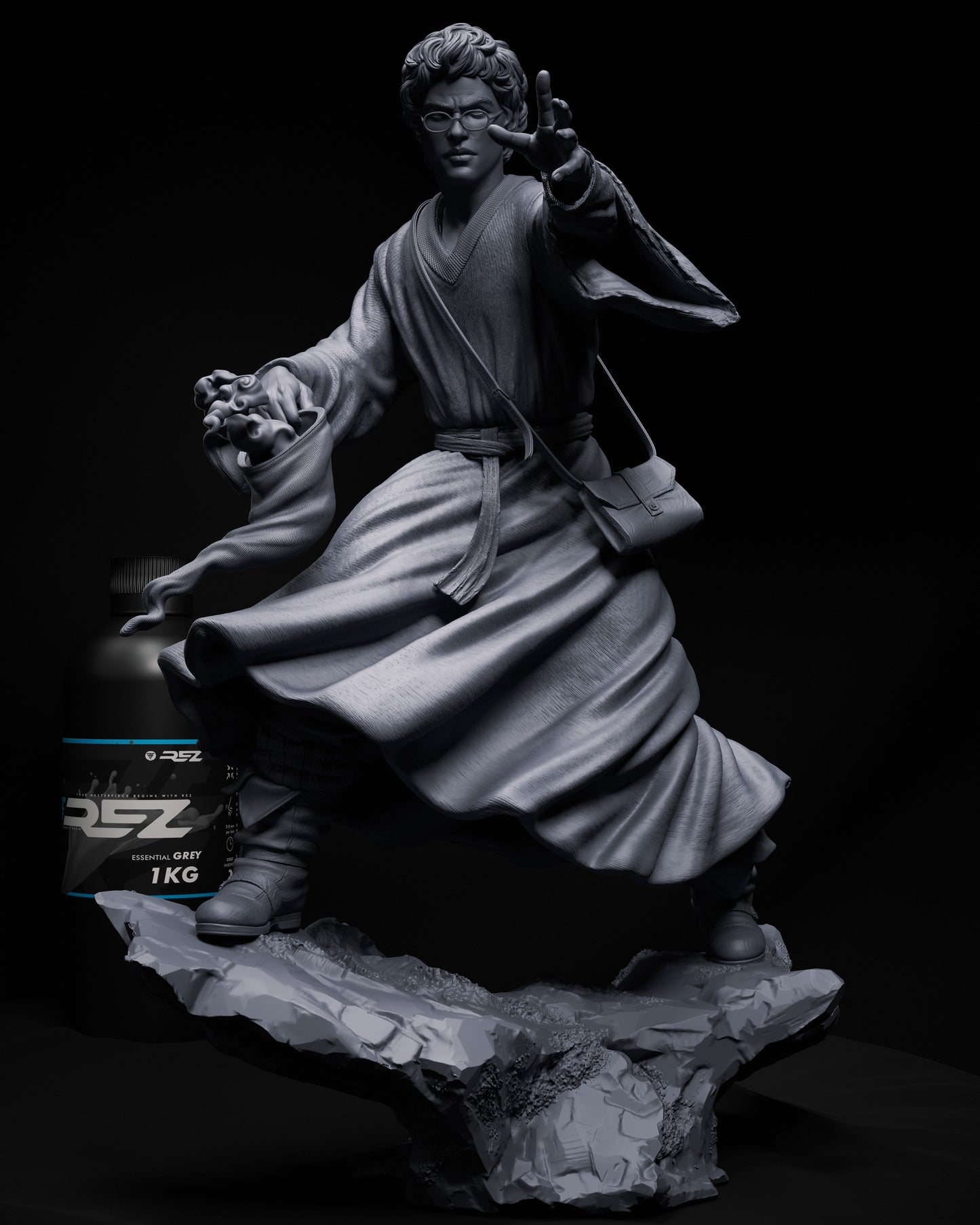 Presto- 3D Printed Statue - 6 Scale Model Kit