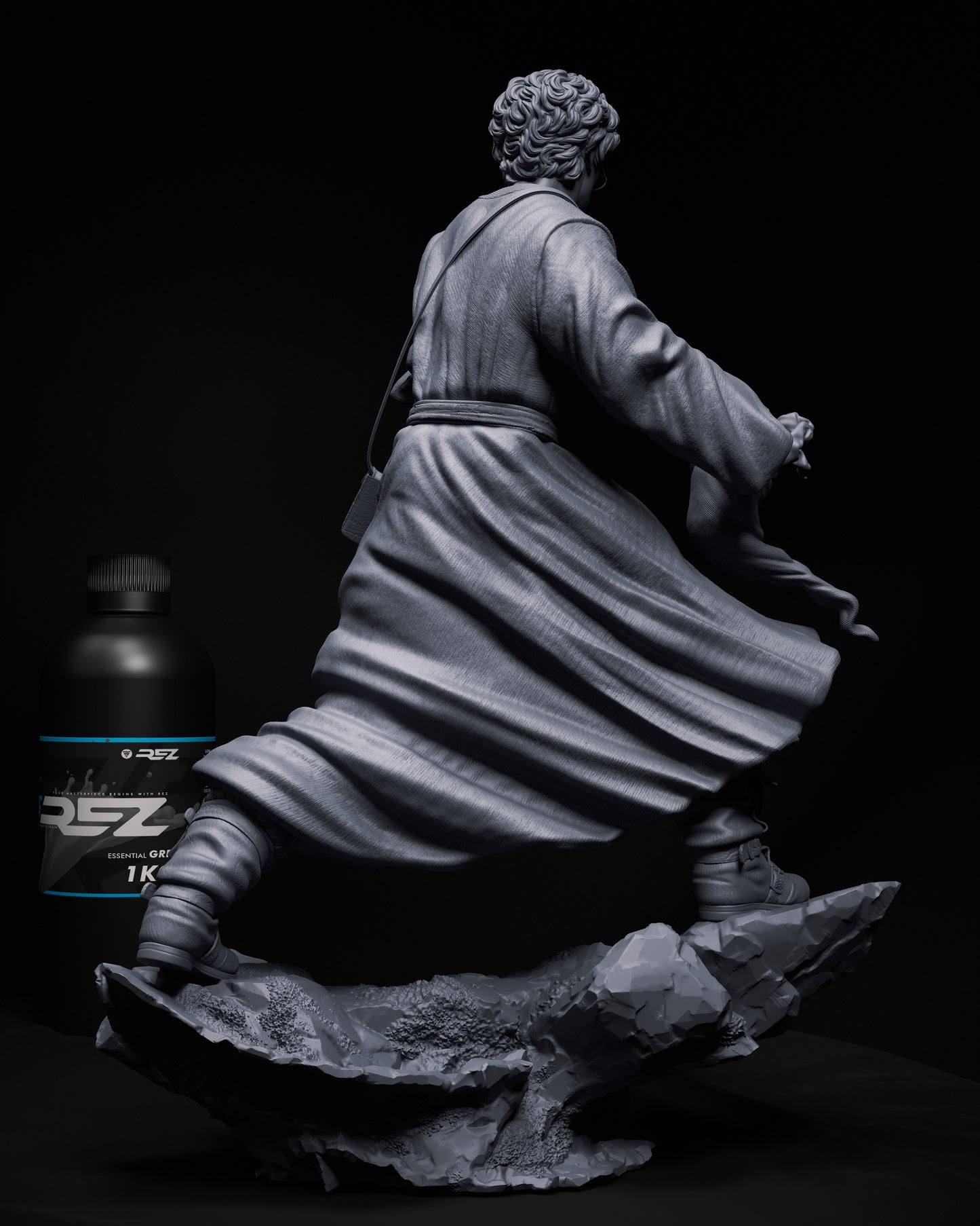 Presto- 3D Printed Statue - 6 Scale Model Kit