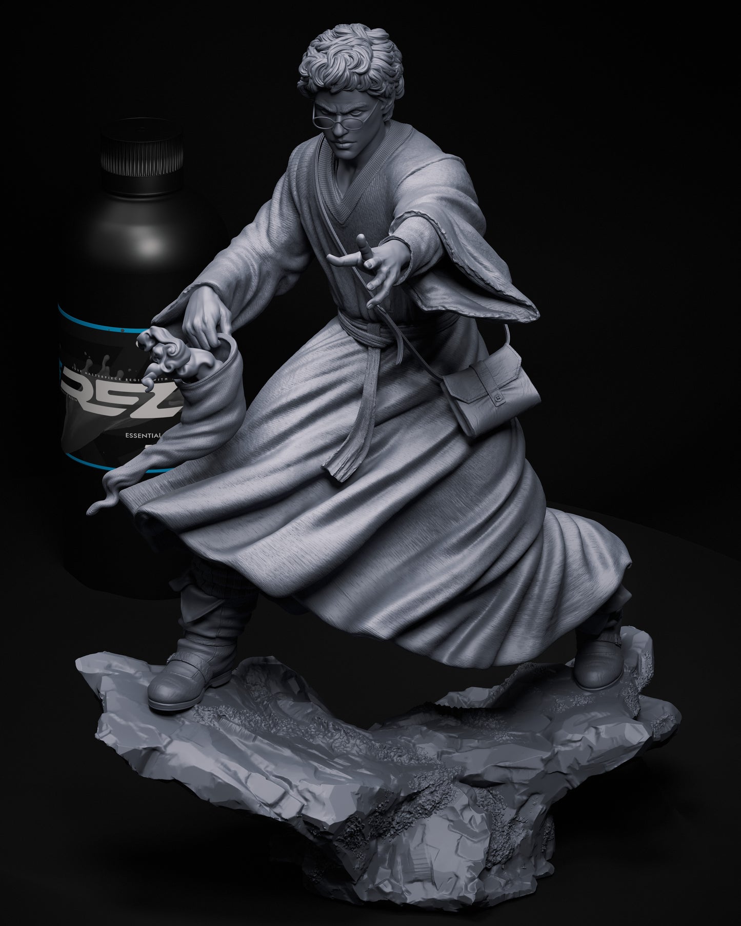 Presto- 3D Printed Statue - 6 Scale Model Kit