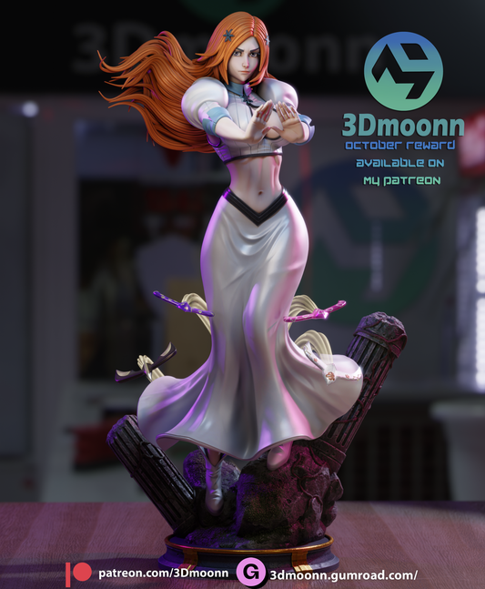 Orihime Inoue (Bleach) - 3d Printed 1:6 model kit