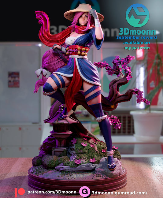 Psylocke Sculpt - 1:6 scale 3d Printed kit