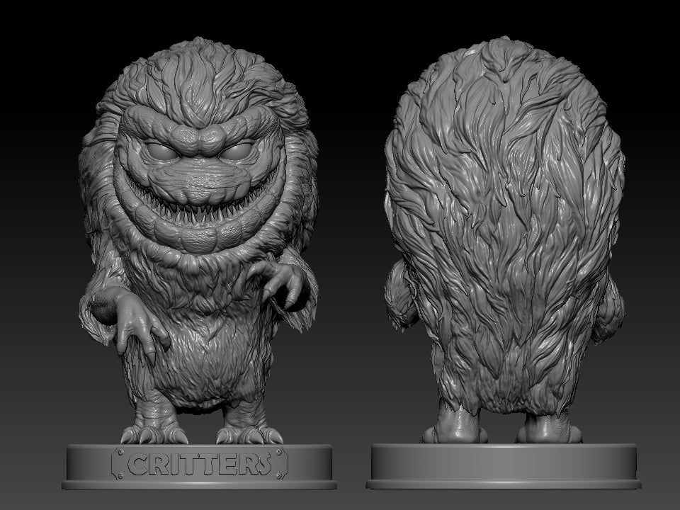 The Critters - 3D Printed Model Kit - 150mm