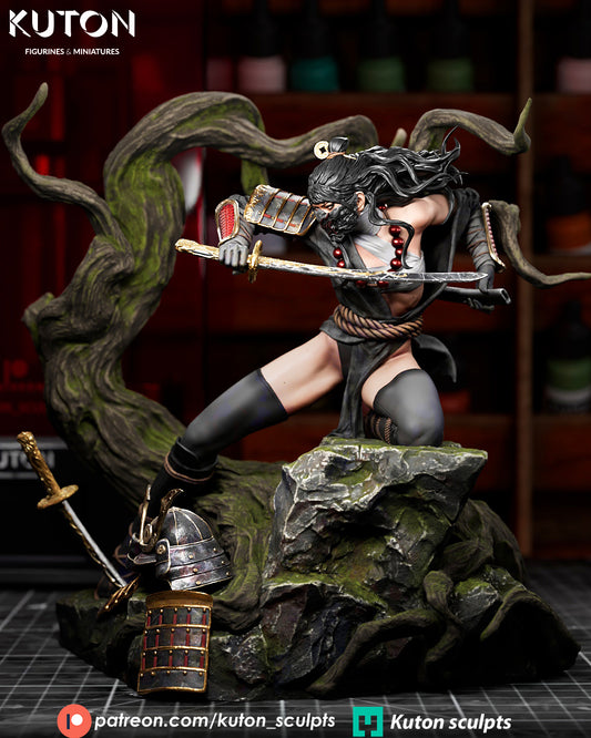 Kurohana - 3D Printed Model Kit - 1:10 Scale