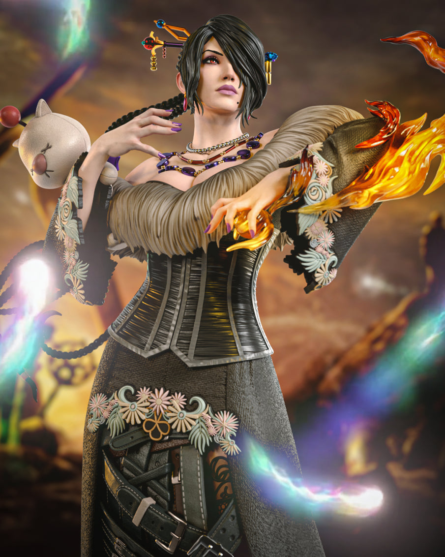LuLu - 3D Printed Statue  Model Kit - 6 Scale & 9 Scale