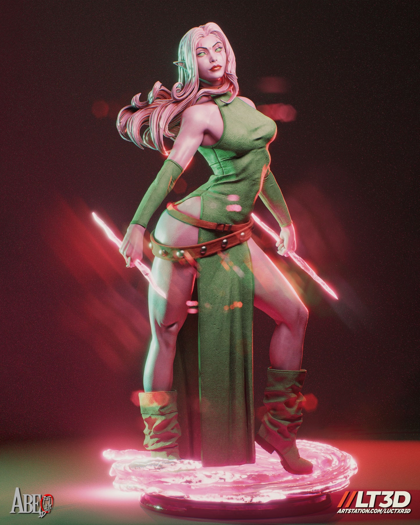 Blink- 3D Printed Statue - 4 Scale - Model Kit