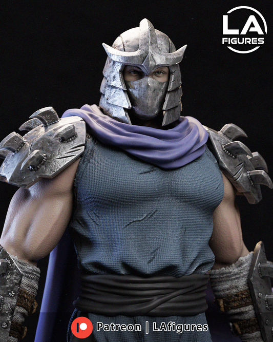 Shredder (TMNT) Statue - Fan Art 12/10/8/6 scale 165 - 370mm - 3D Print