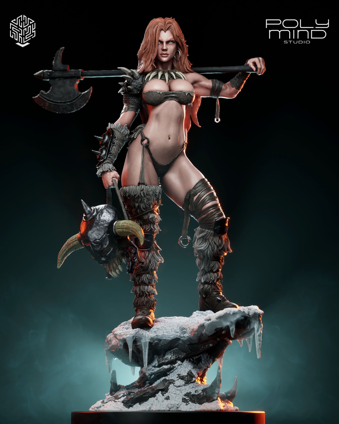 Thyra the Relentless - 3D Model Kit