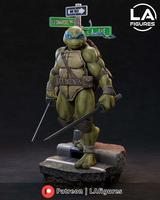 Leonardo (TMNT) Statue - Fan Art 10 Scale (210mm) 3D Print Kit