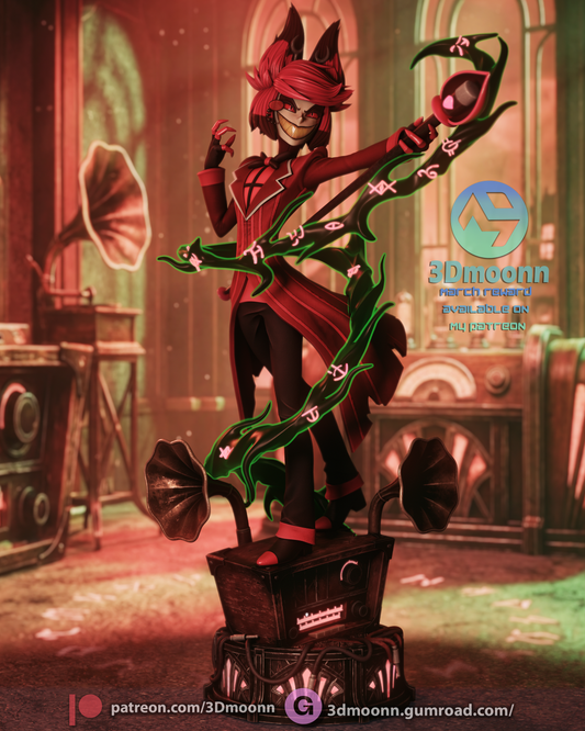 Alastor (Hazbin Hotel) - 1:6 model kit (Fan Art)