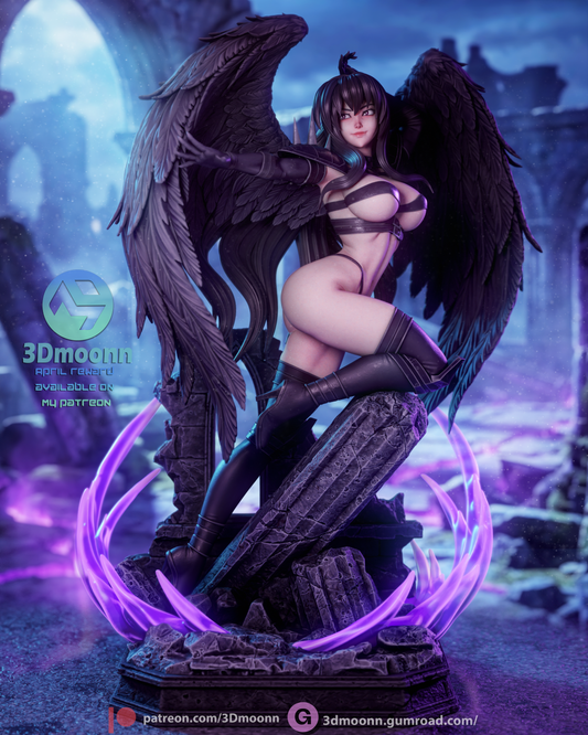 Raynare (High School DxD) - 3d Printed model kit (Fan Art)