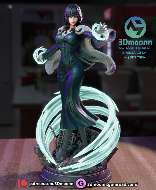 Fubuki (One Punch Man) - 3d Printed 1:6 model kit (Fan Art)