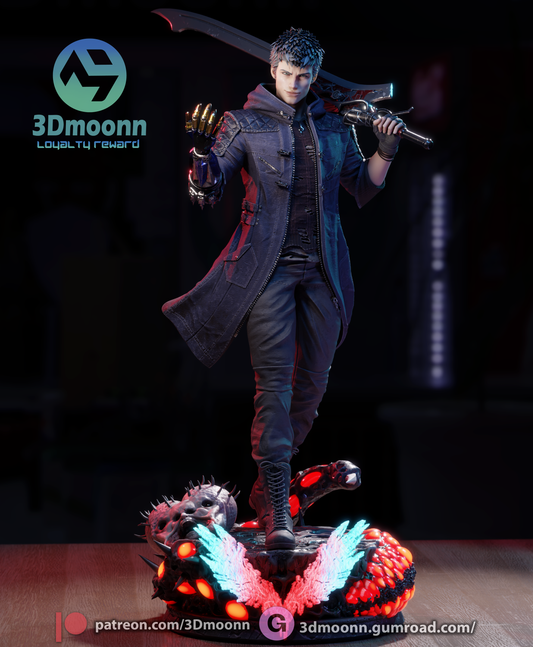 Nero (Devil May) - 3d Printed 1:6 model kit (Fan Art)