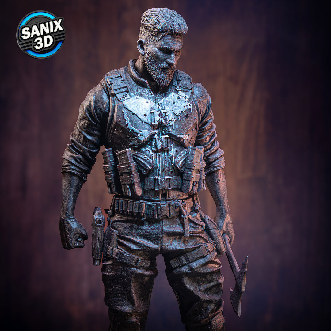 The Punisher (Frank Castle) 3D Print model - Fan Art, model kit