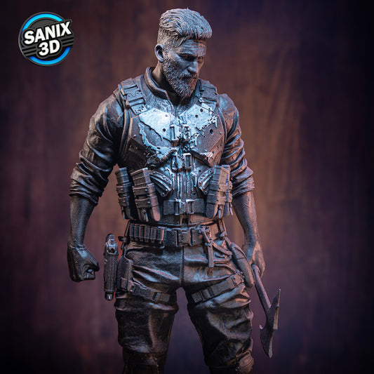 The Punisher (Frank Castle) 3D Print model - Fan Art, model kit