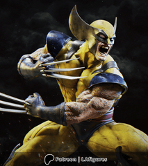 Wolverine (X-Men) Statue - Fan Art 10 scale 3D Print Kit (LA Figures)