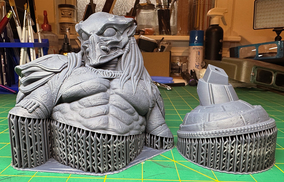 Predator (Movie) Bust - 100mm to 235mm 3D Print (Fan Art)