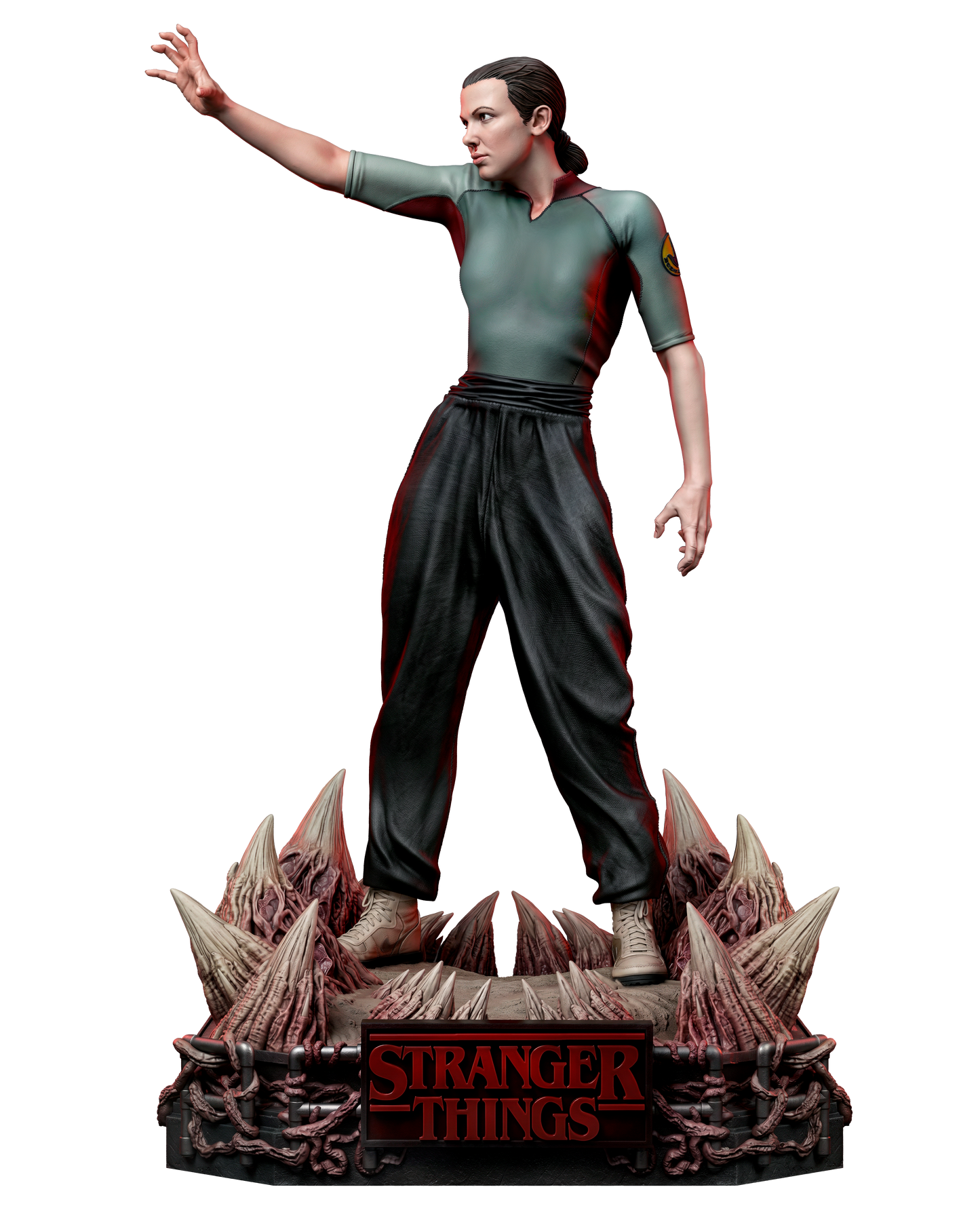 Eleven (Stranger Things) Sculpt - 1:6 and 1:12 scale 3d Printed Model Kit - Fan Art