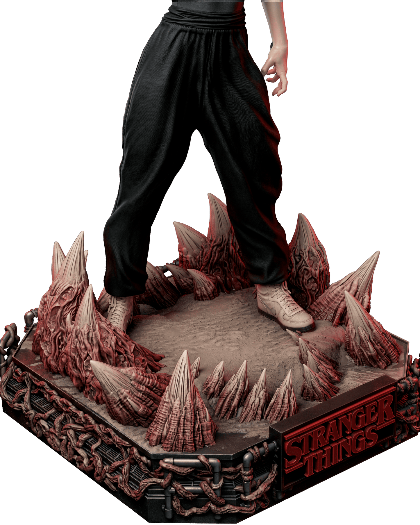 Eleven (Stranger Things) Sculpt - 1:6 and 1:12 scale 3d Printed Model Kit - Fan Art