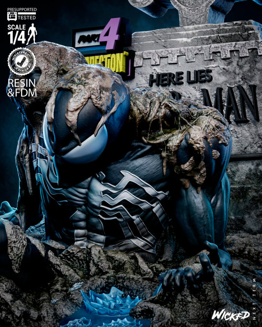 Spider-man Tomb (Last Hunt) Sculpt -3d Printed Model Kit - Fan Art