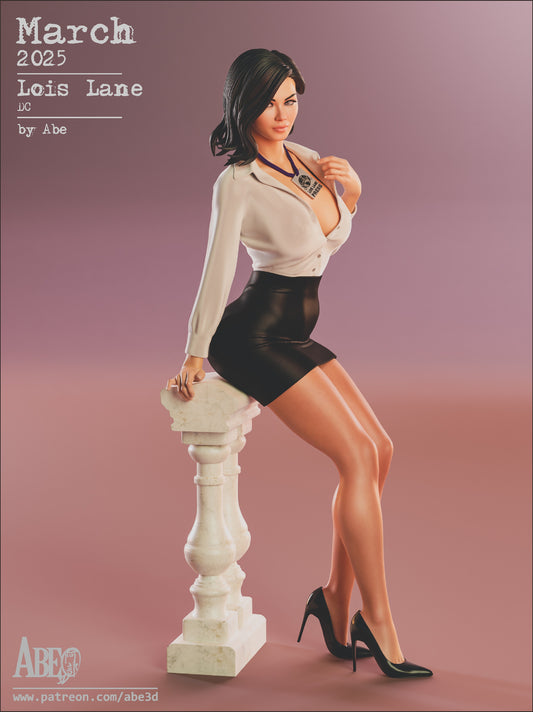 Lois Lane (Superman) - 3D Model Kit - 1:4 Scale