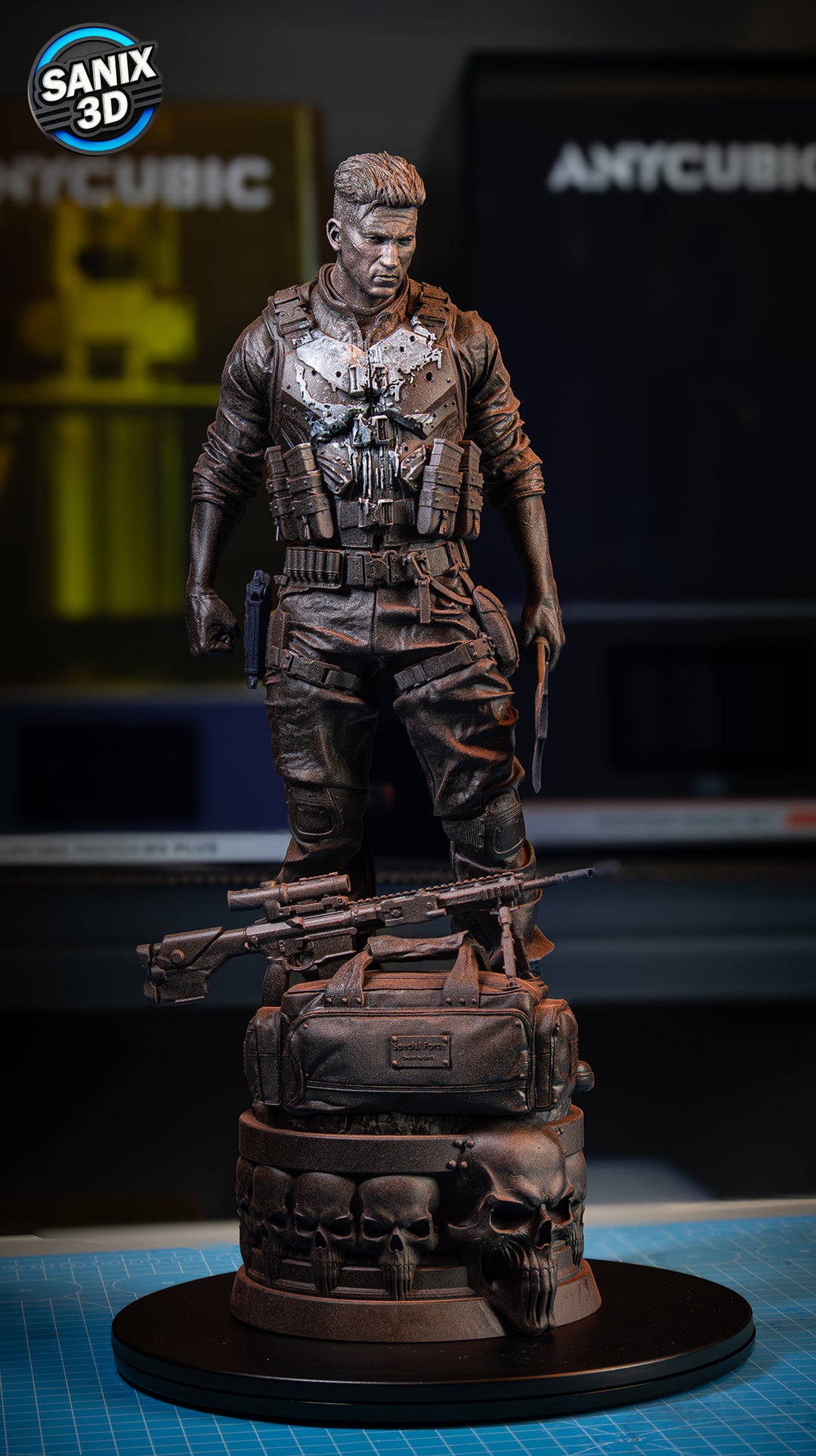 The Punisher (Frank Castle) 3D Print model - Fan Art, model kit