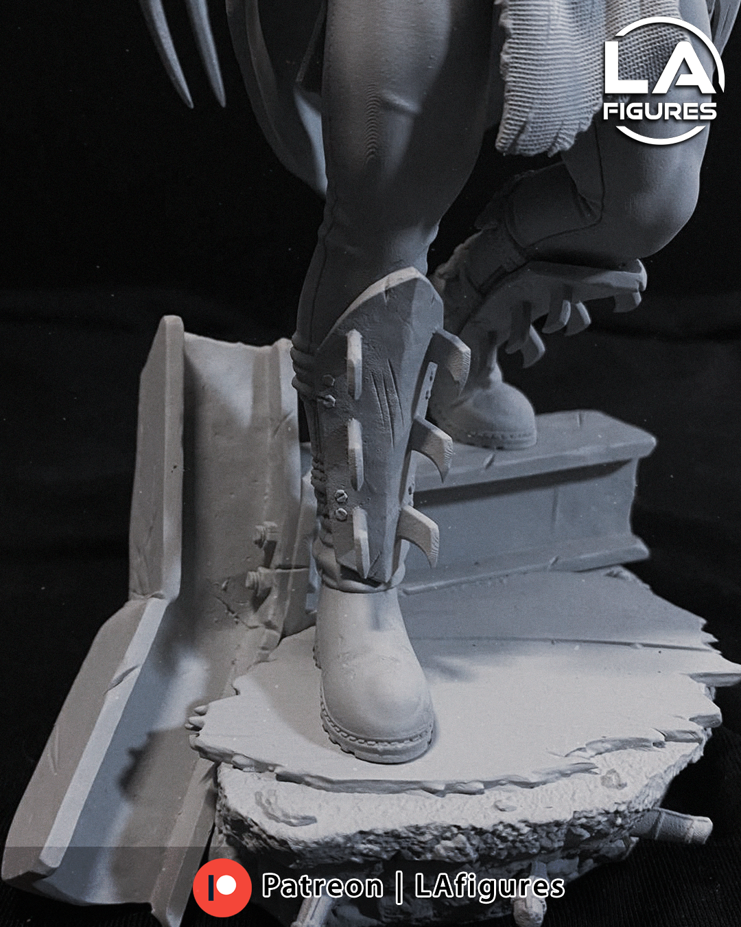 Shredder (TMNT) Statue - Fan Art 10 Scale (222mm) 3D Print Kit