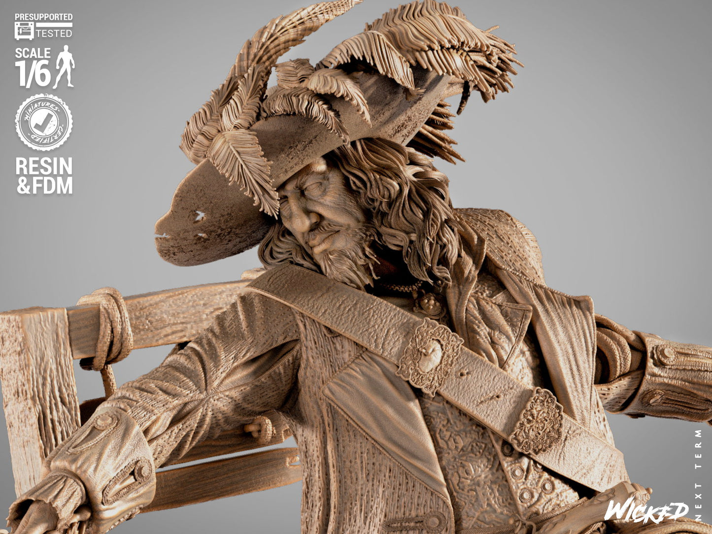 Pirates of the Caribbean (Diorama) - 3d Printed Model Kit