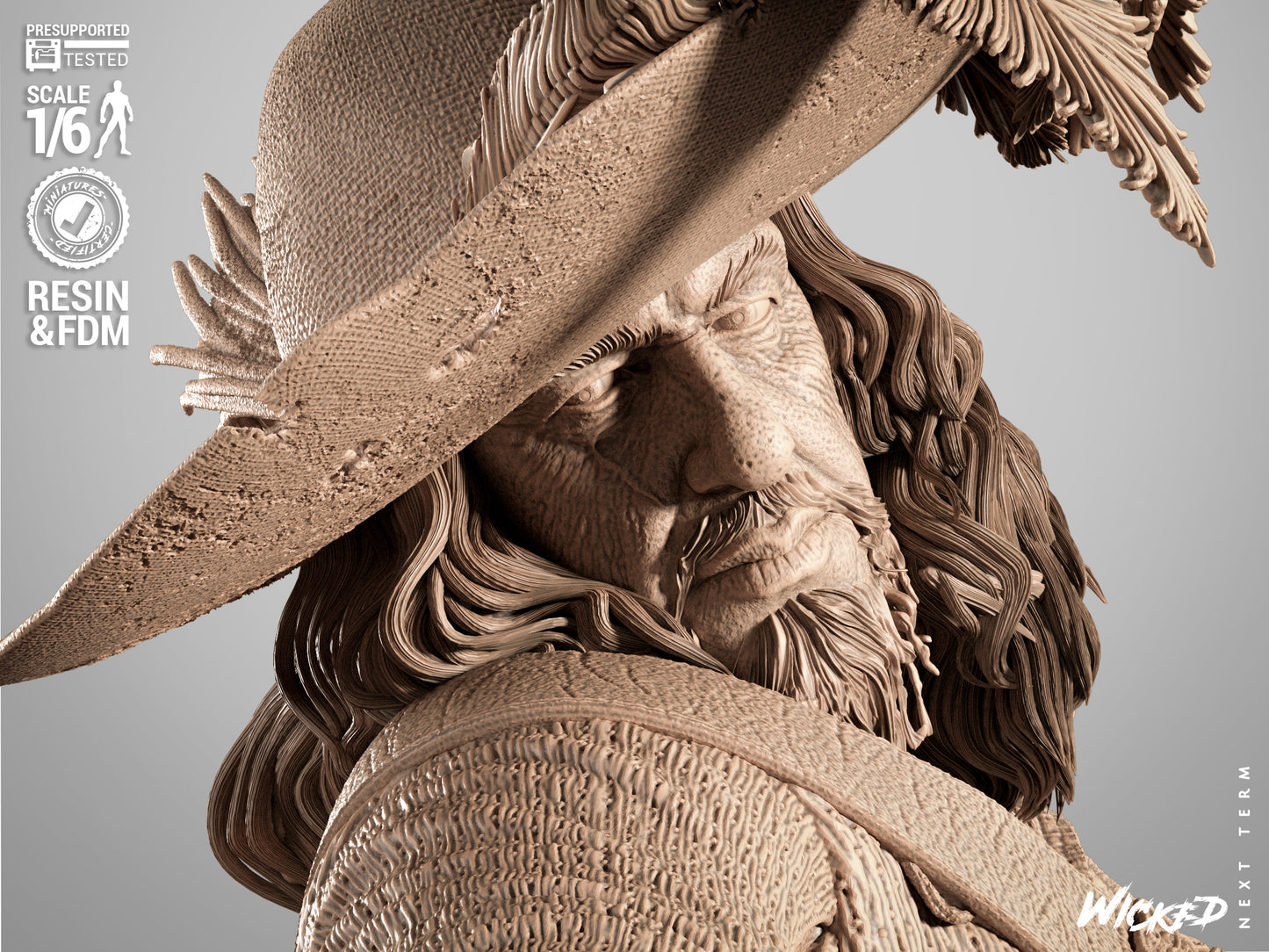 Pirates of the Caribbean (Diorama) - 3d Printed Model Kit