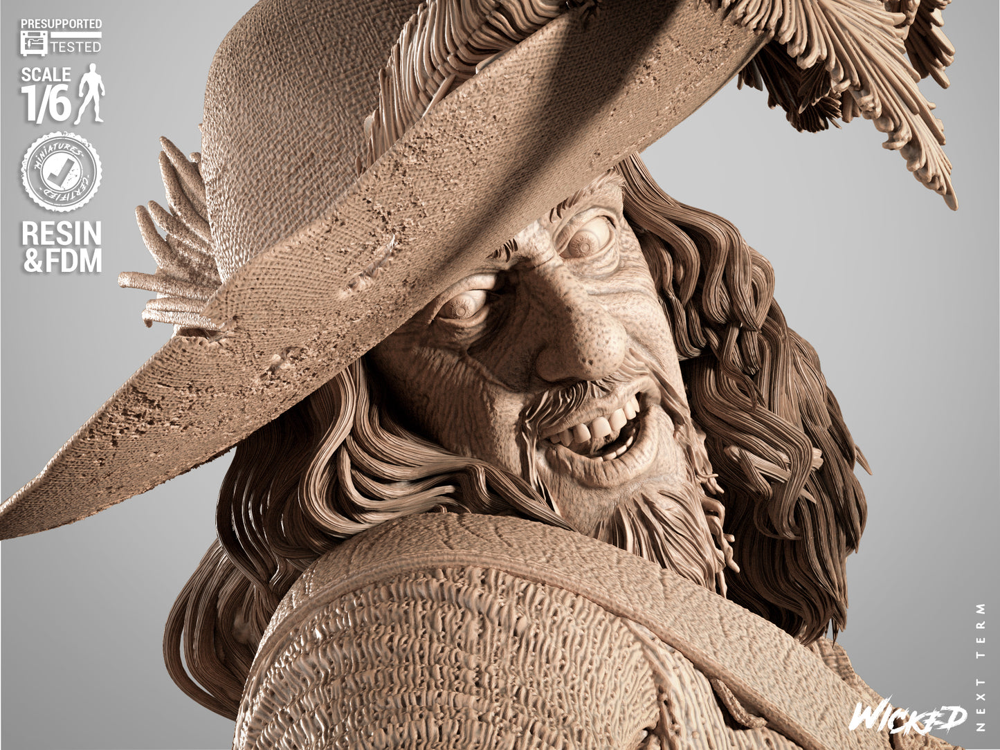 Pirates of the Caribbean (Diorama) - 3d Printed Model Kit