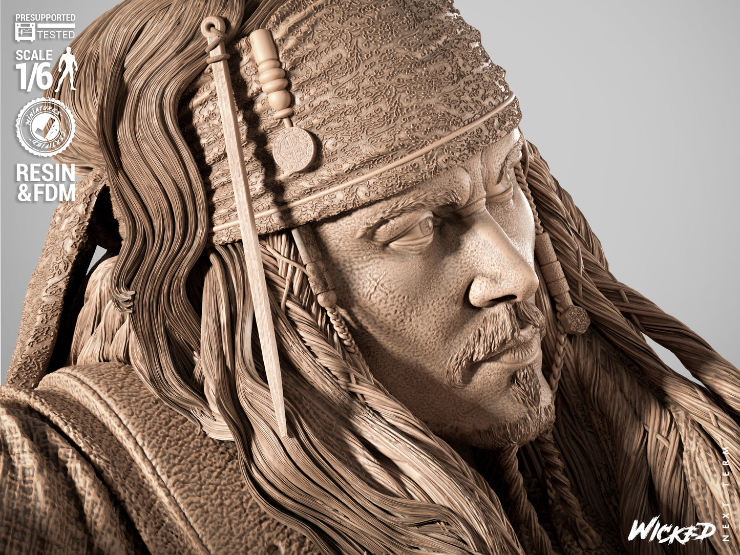 Pirates of the Caribbean (Diorama) - 3d Printed Model Kit