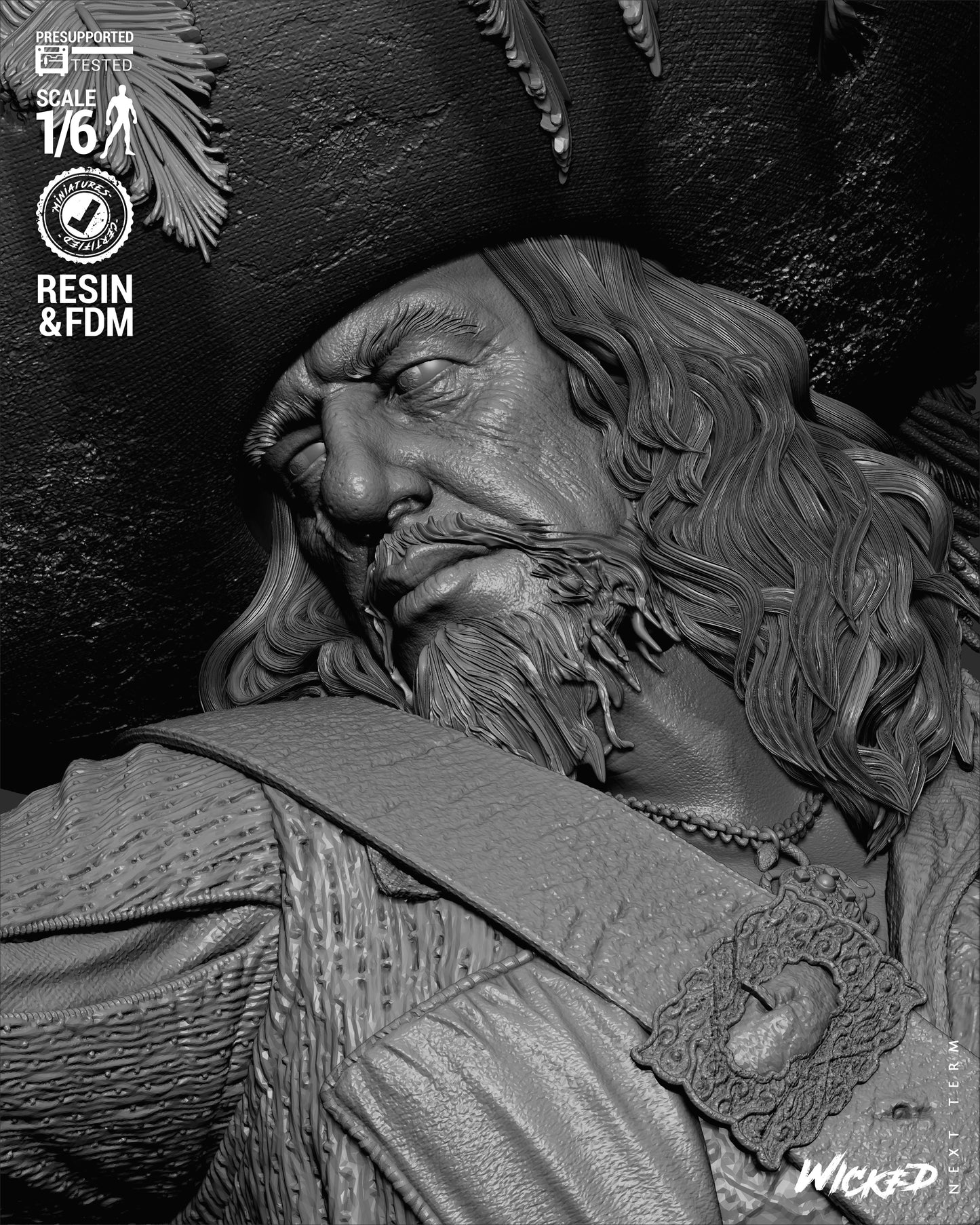 Pirates of the Caribbean (Diorama) - 3d Printed Model Kit