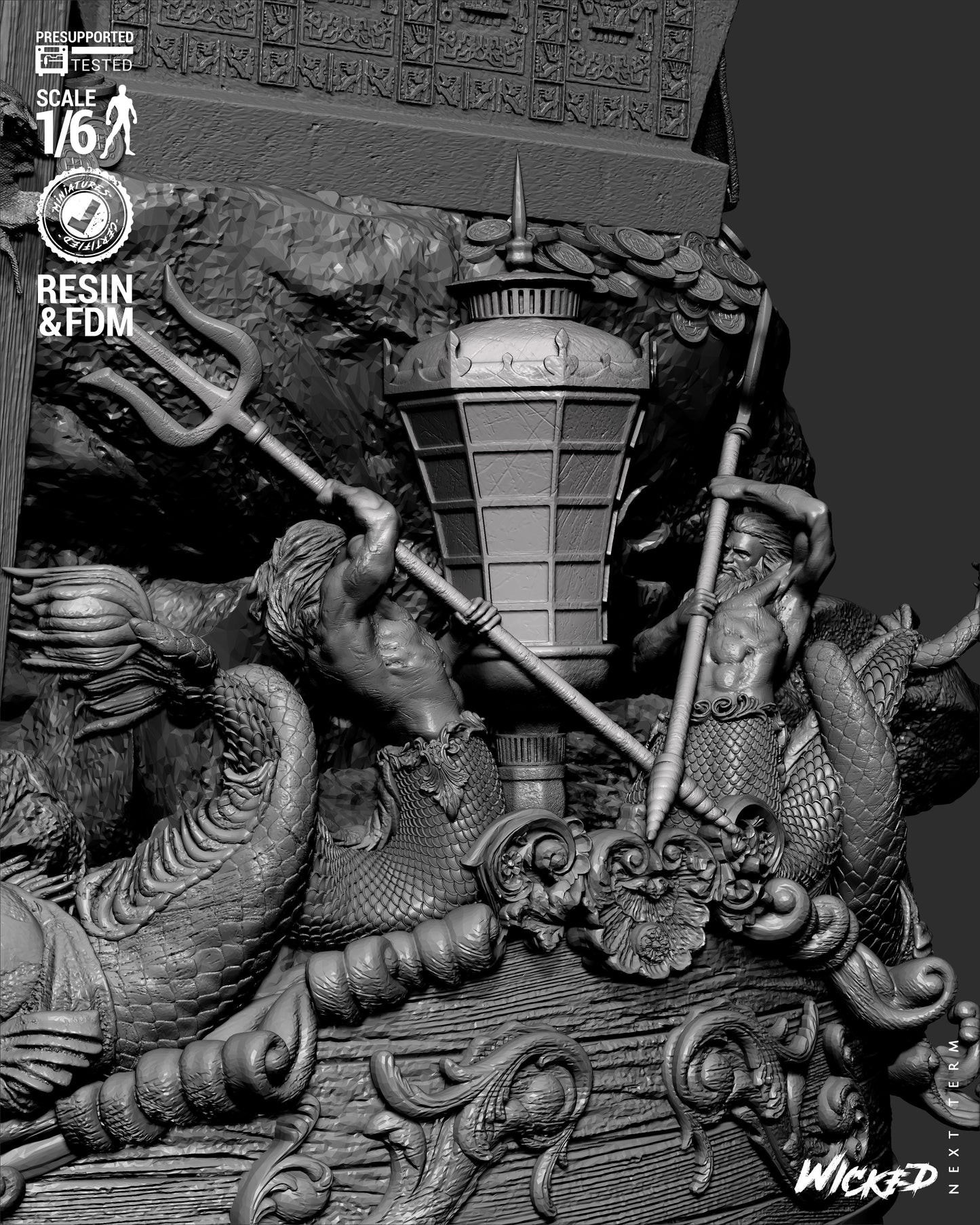 Pirates of the Caribbean (Diorama) - 3d Printed Model Kit