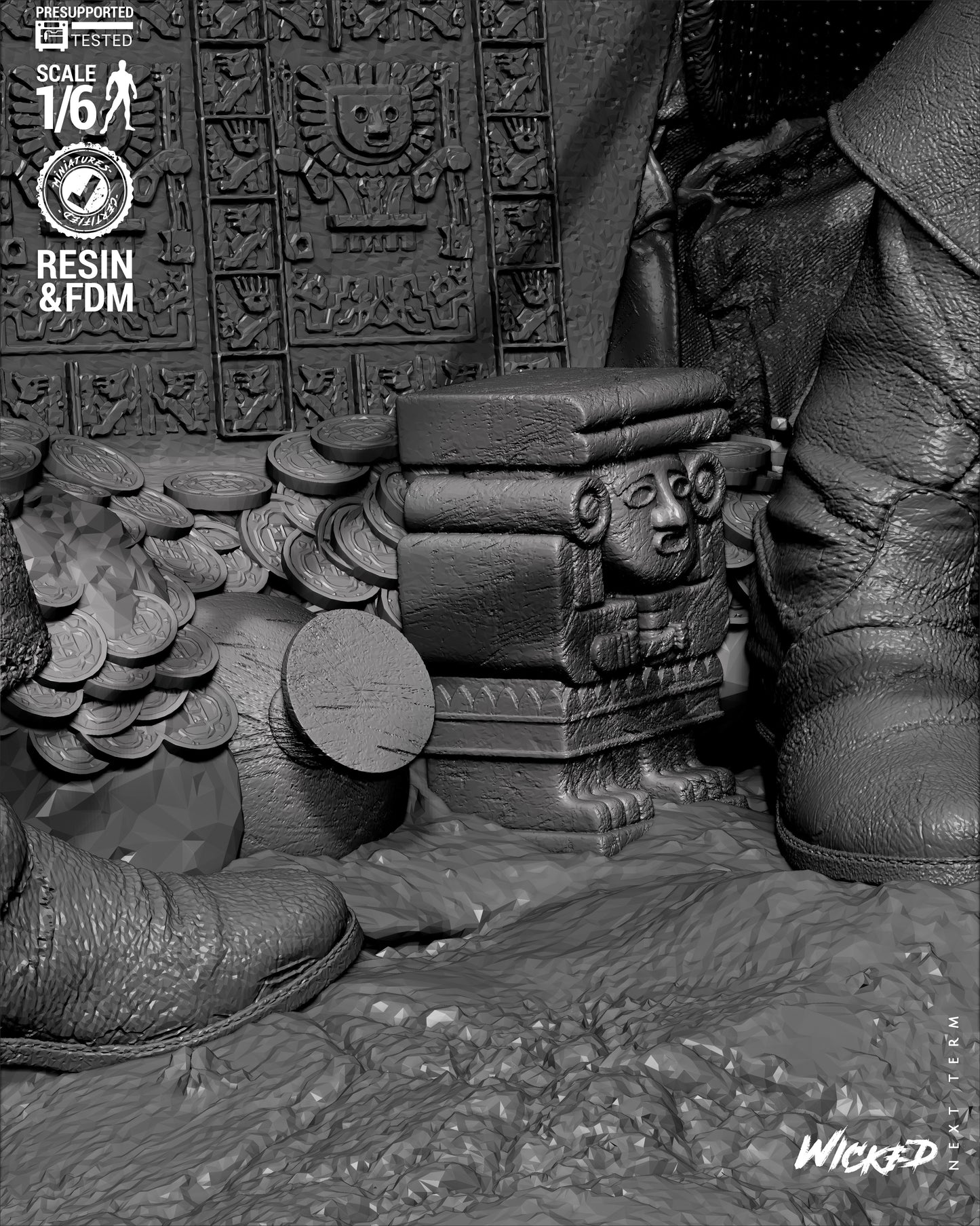 Pirates of the Caribbean (Diorama) - 3d Printed Model Kit