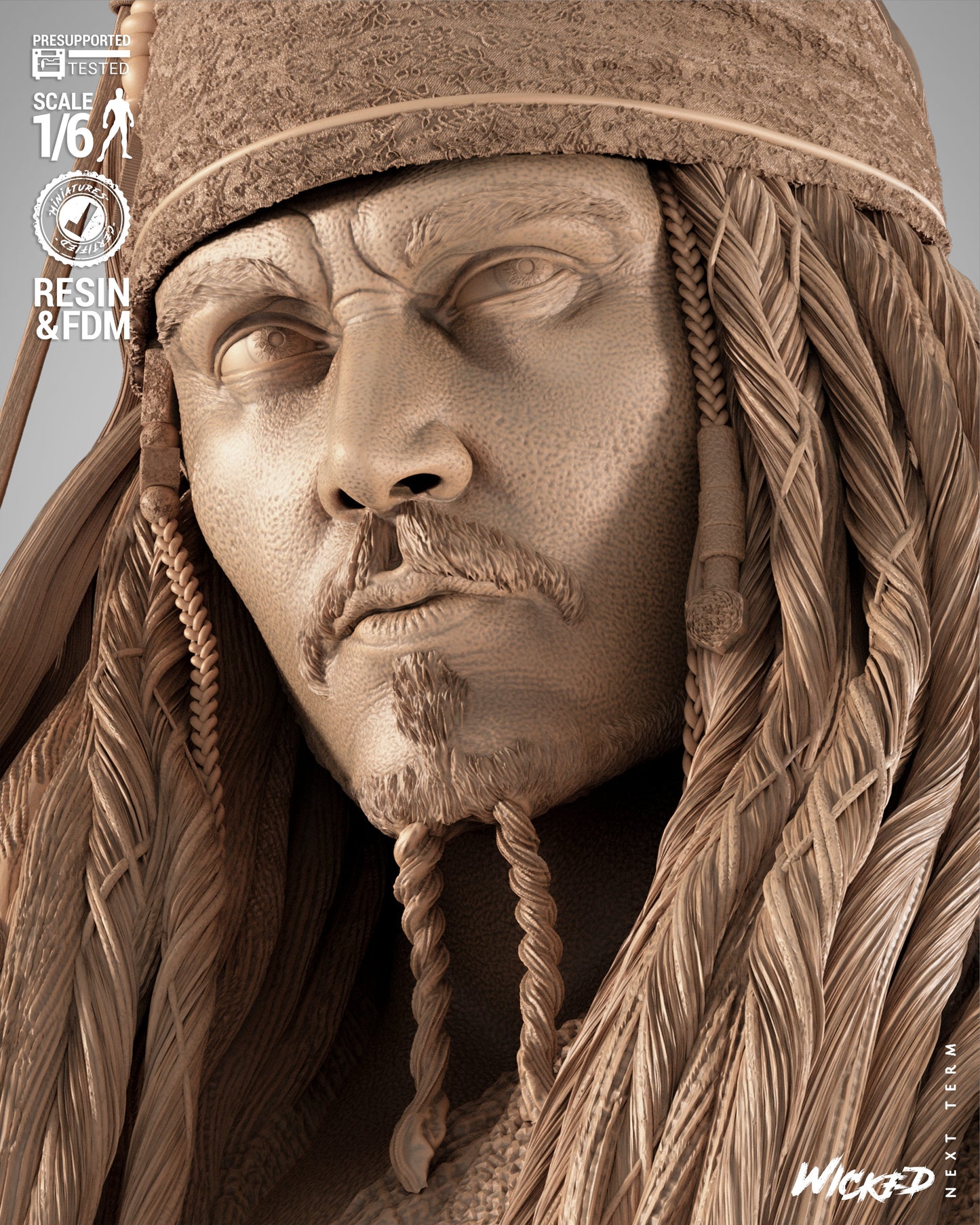 Pirates of the Caribbean (Diorama) - 3d Printed Model Kit