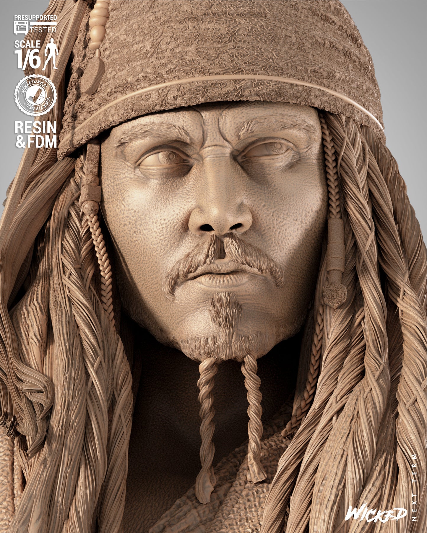 Pirates of the Caribbean (Diorama) - 3d Printed Model Kit