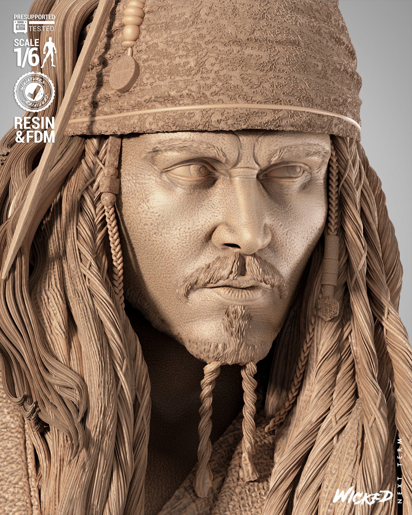 Pirates of the Caribbean (Diorama) - 3d Printed Model Kit