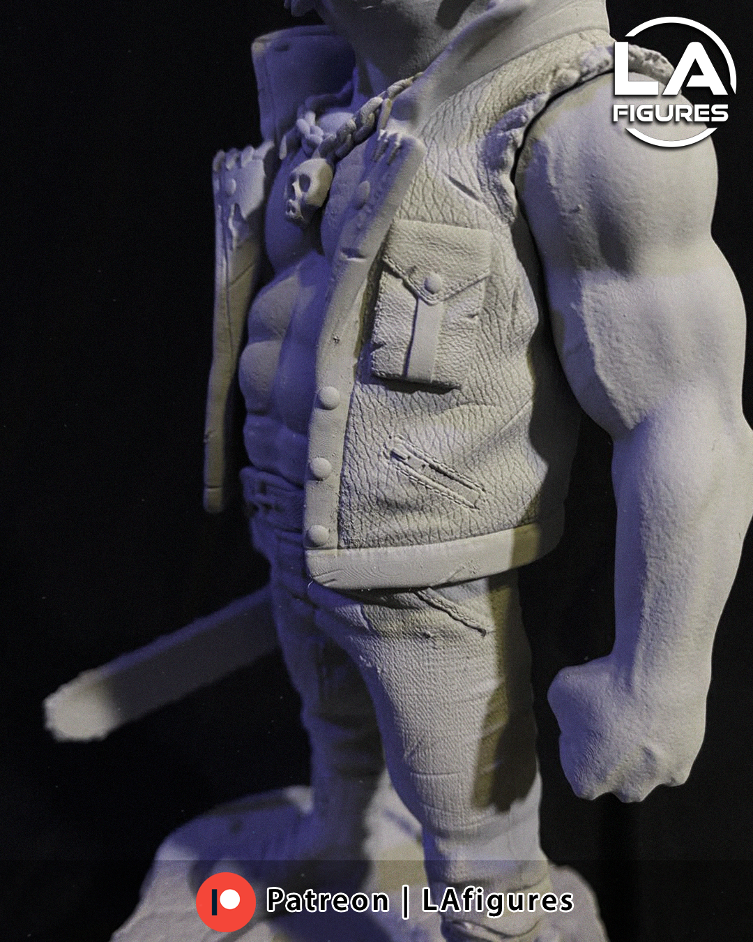 Bebop (TMNT) Statue - Fan Art 10 Scale (205mm) 3D Print Kit