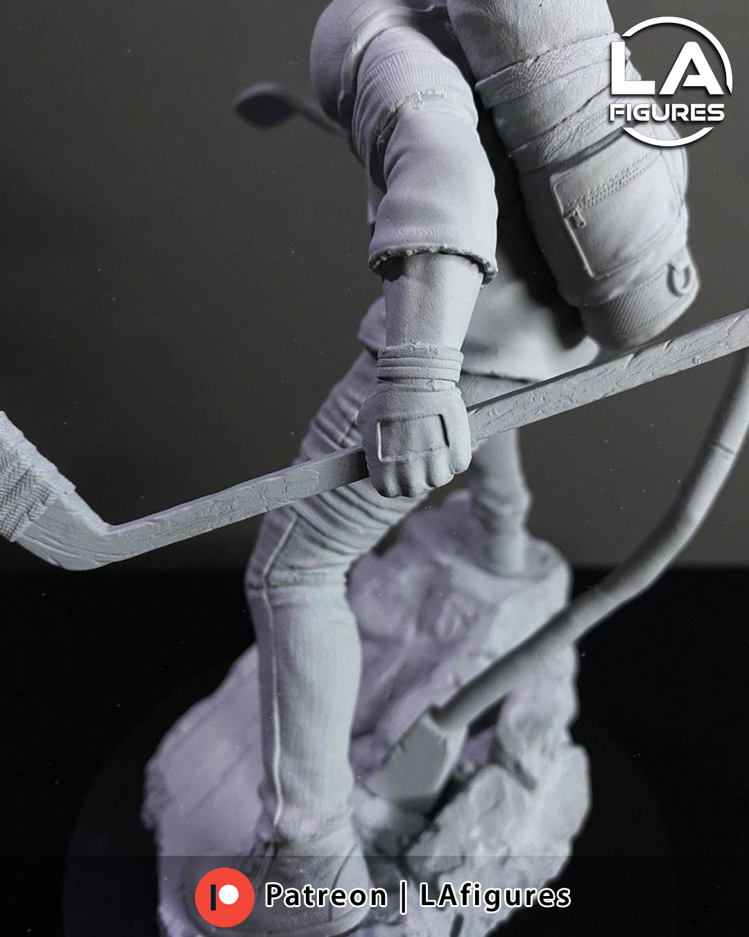 Casey Jones (TMNT) Statue - Fan Art 10 Scale (205mm) 3D Print Kit