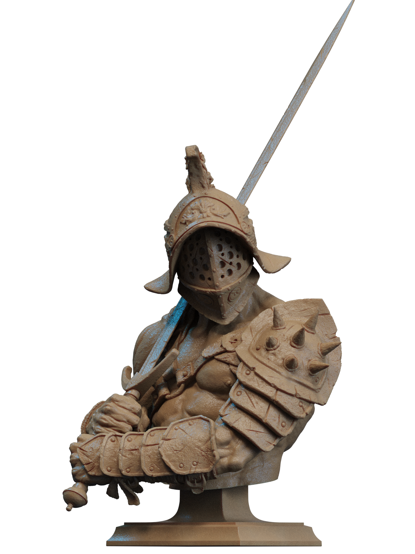 Gladiator - 3D Printed Model Kit Statue