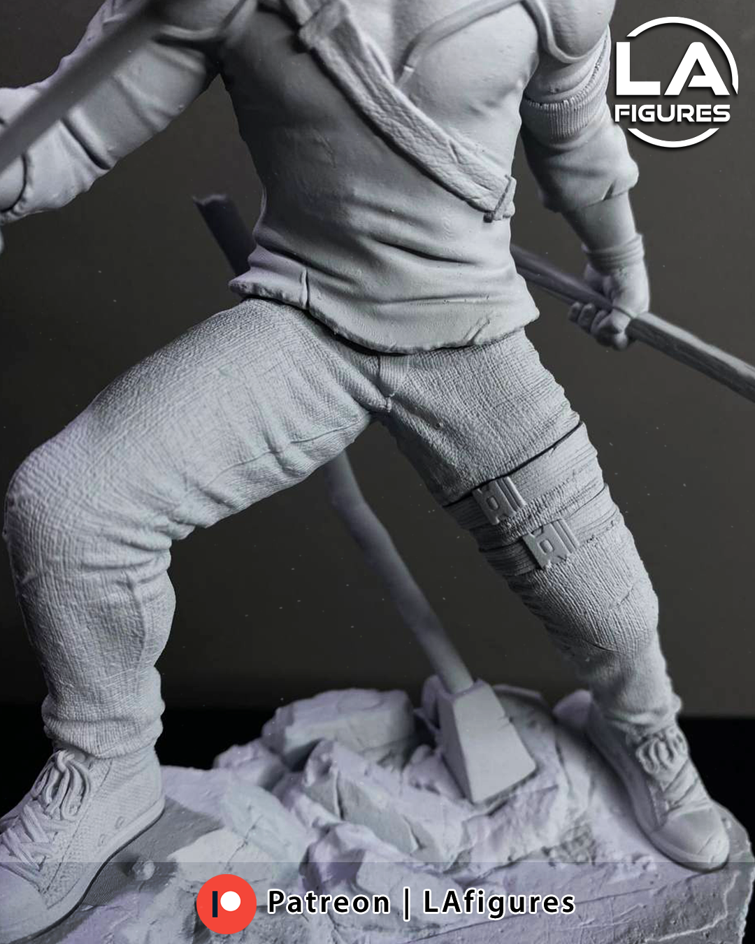 Casey Jones (TMNT) Statue - Fan Art 10 Scale (205mm) 3D Print Kit