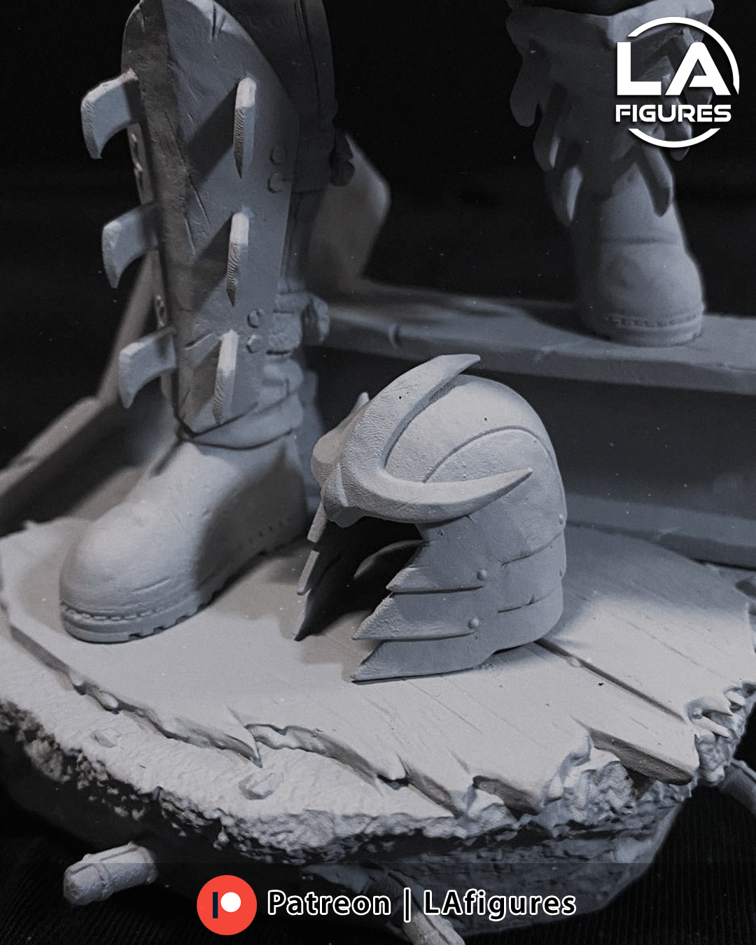 Shredder (TMNT) Statue - Fan Art 10 Scale (222mm) 3D Print Kit