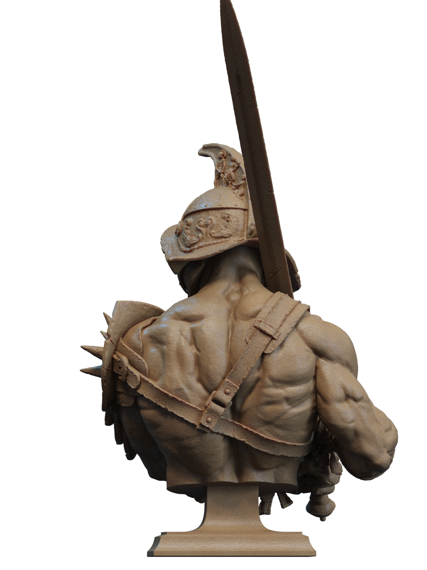 Gladiator - 3D Printed Model Kit Statue