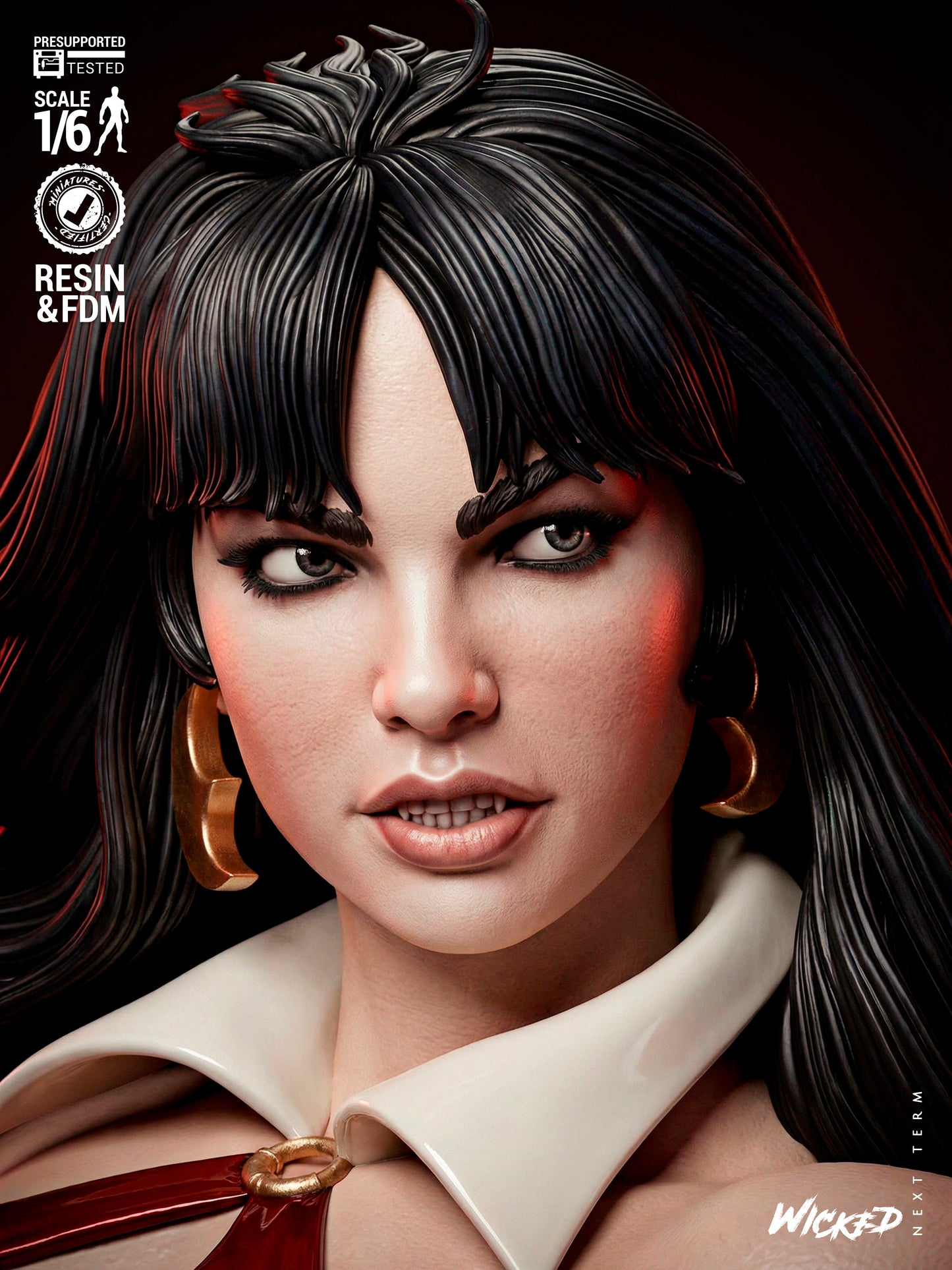 Vampirella - Sculpt - 6 or 12 scale