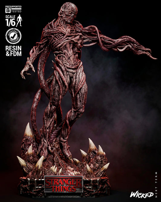 Vecna (Stranger Things) Sculpt - 1:6 and 1:12 scale 3d Printed Model Kit - Fan Art