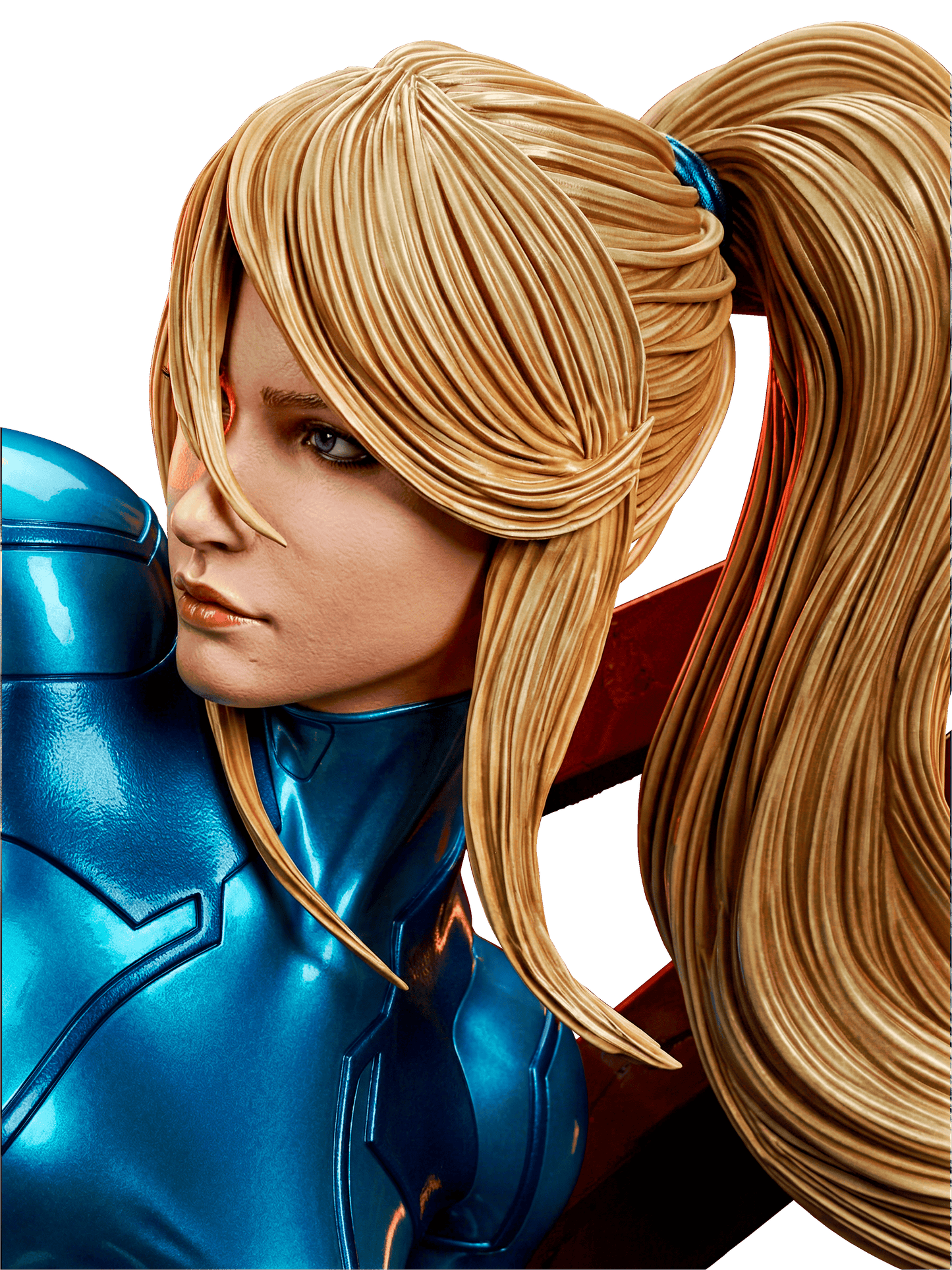 Samus (Metroid) Sculpt - 1:6 and 1:12 scale 3d Printed Model Kit - Fan Art