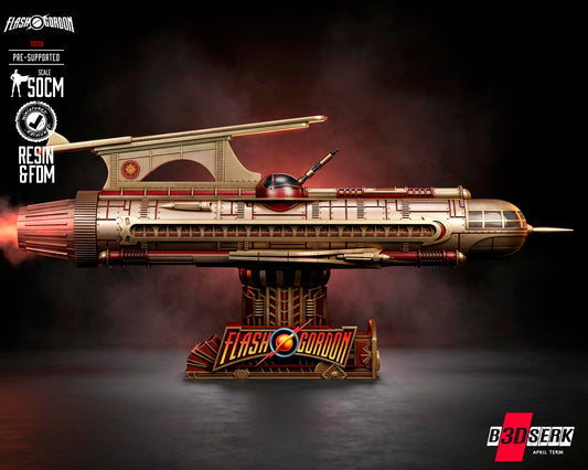 Flash Gordon (Ship) 3D Model Kit - (Fan Art)