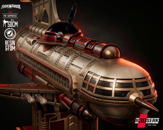 Flash Gordon (Ship) 3D Model Kit - (Fan Art)