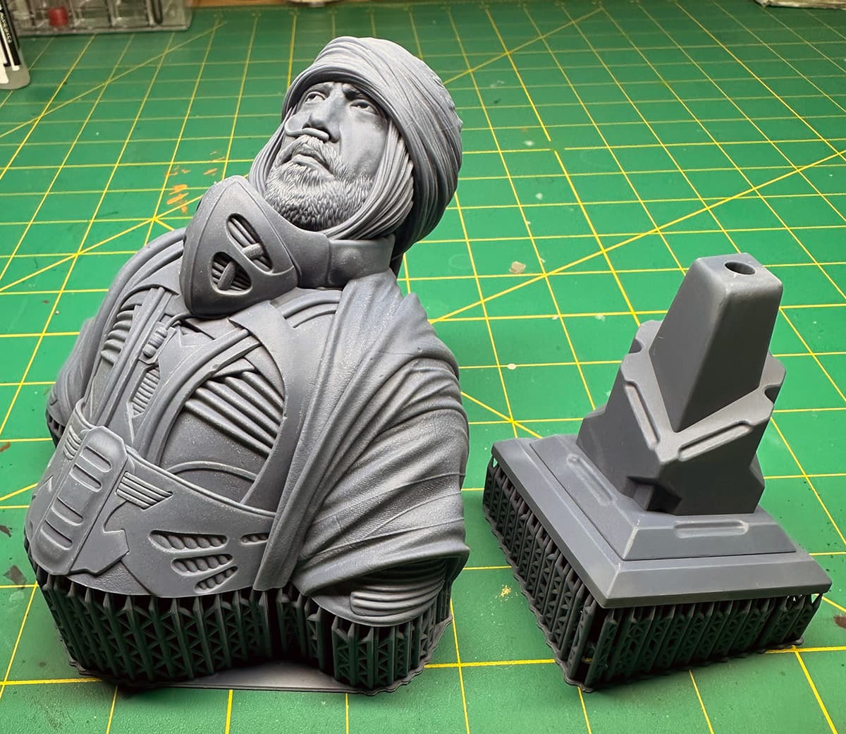 Stilgar (Dune) Bust - 99mm to 199mm 3D Print (Fan Art)